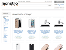 Tablet Screenshot of monstrocelular.com.br